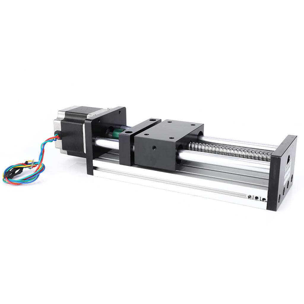400mm Stroke Linear Guide Rail Slide Table with Nema17 42 Stepper Motor (1204 Ball Screw)