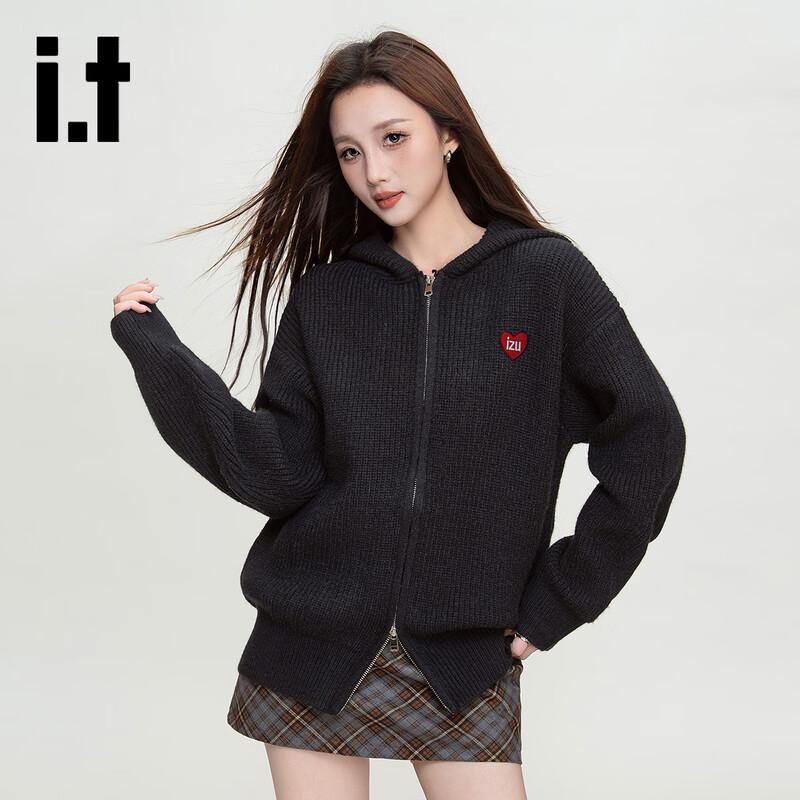 Женский худи на молнии izzue