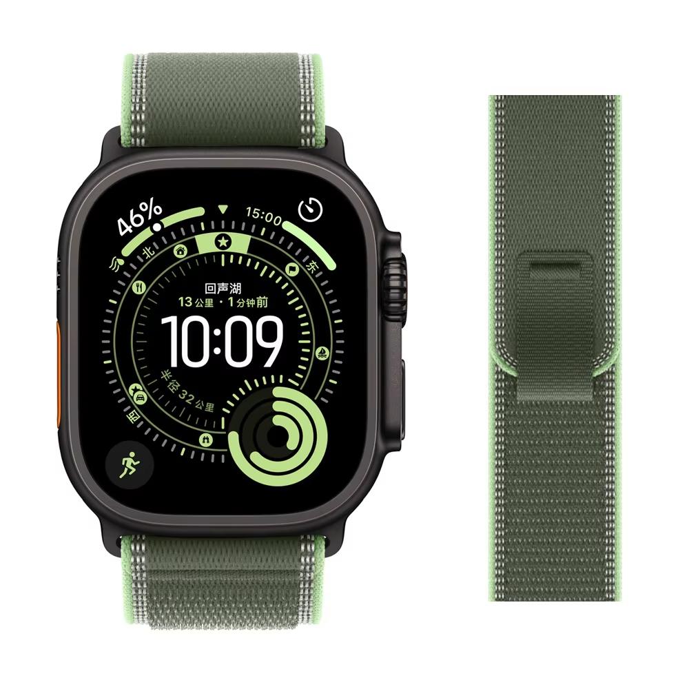 Ремешки для Apple Watch ultra2 ремешок 49мм 46мм 42мм 44мм 40мм 45мм 41мм Trail loop браслет correa iwatch series se 3 7 8 9 10 11