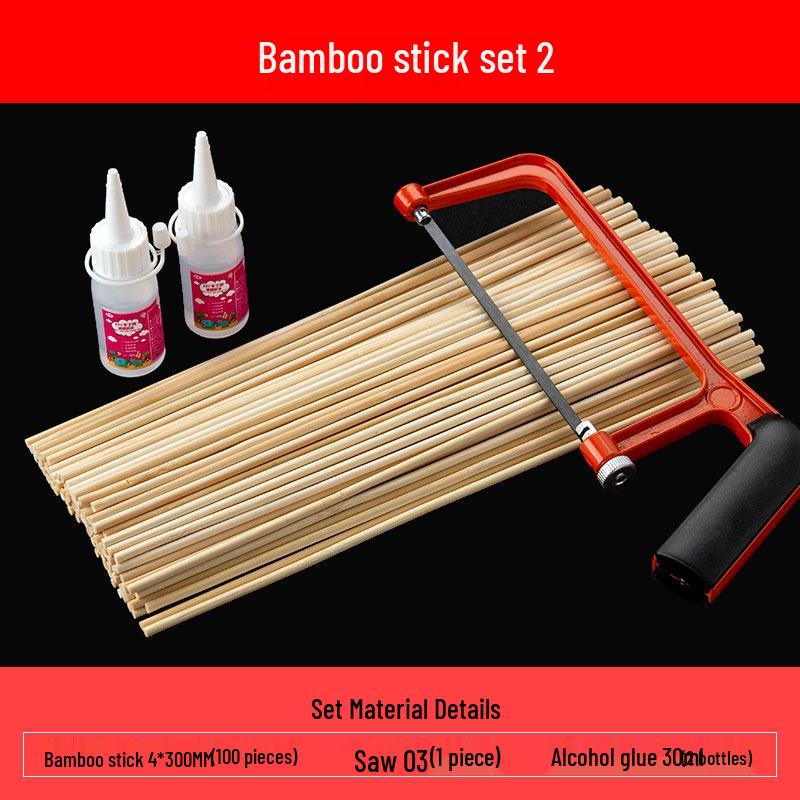 DIY Bamboo Architectural Model Rods