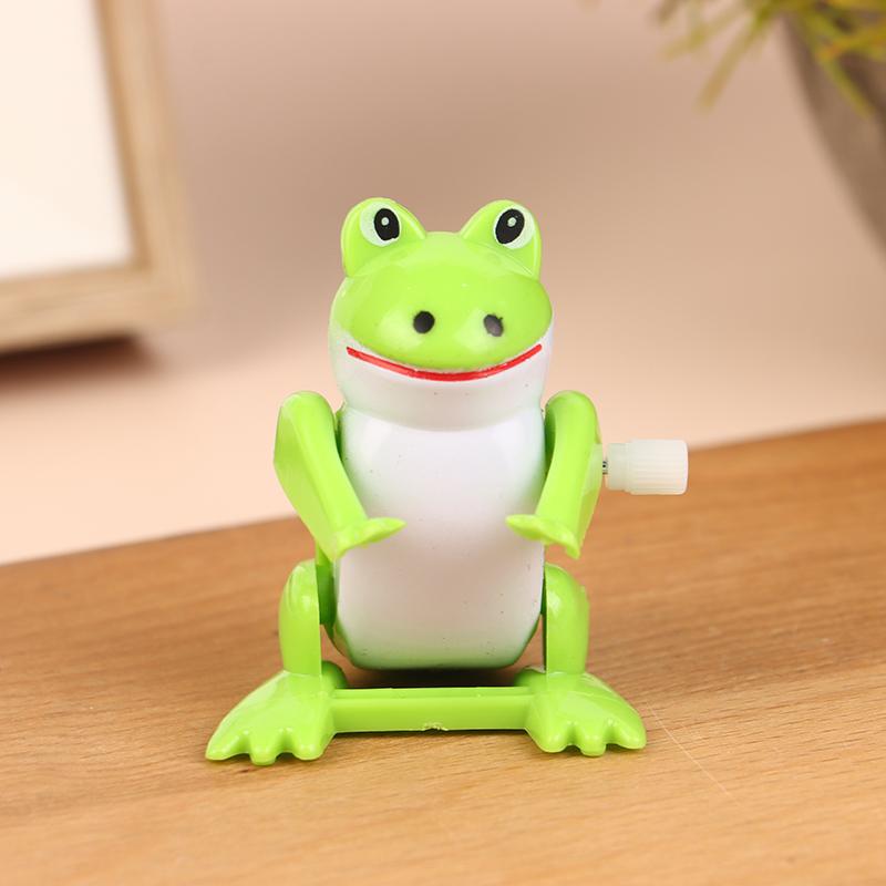 Kawaii Clockwork Frog Toy Смешные прыгающие игрушки-лягушки Креативные заводные игрушки-животные Игрушка для снятия стресса для детей Подарки