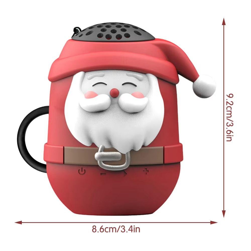 Rich Bass Santa Claus Bluetooth Speaker Waterproof Wireless Speaker Student Use