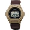 Casio Стандартные цифровые часы CASIO W-219HB-5AV мужские бежевые с застежкой-липучкой, модель Overseas [Параллельный импорт]
