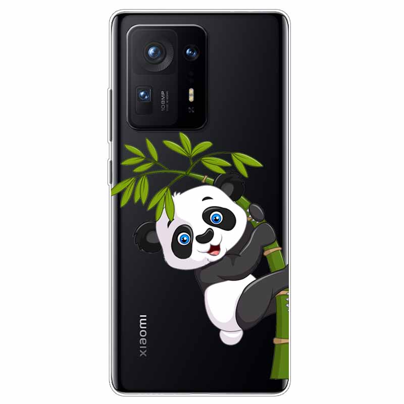 Мягкий прозрачный чехол для телефона Xiaomi Mix 4 Чехол Красивый Цветок ТПУ Силиконовый Задние Чехлы для Xiaomi Mi Mix 4 Чехлы Mix4 Прозрачный