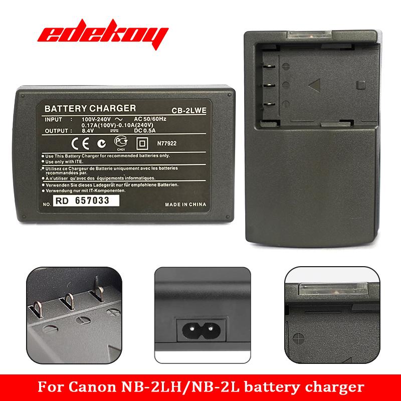 CB-2LWE CB-2LTE Battery Charger For Canon FV500,M20,M30,M10,M200,S30,S40,S45,S50,S60,S70,S80,G7,G9 Camera NB-2LH NB-2L CB2LWE