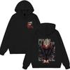 Anime Dandadan Ken Takakura Okarun Print Couple Hoodies Men Women Fashion Vintage Long Sleeve Tops Oversized Couple Streetwears
