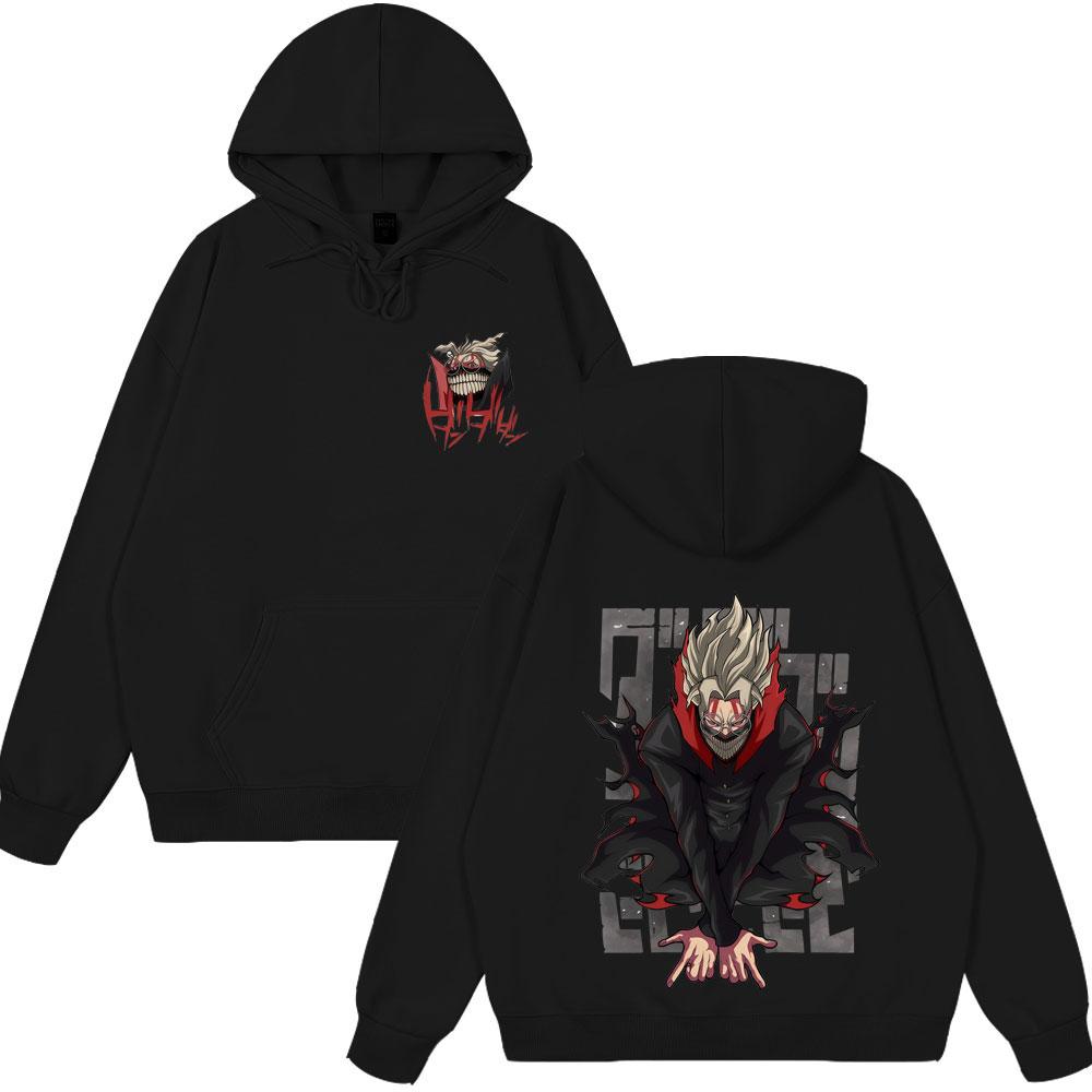 Anime Dandadan Ken Takakura Okarun Print Couple Hoodies Men Women Fashion Vintage Long Sleeve Tops Oversized Couple Streetwears