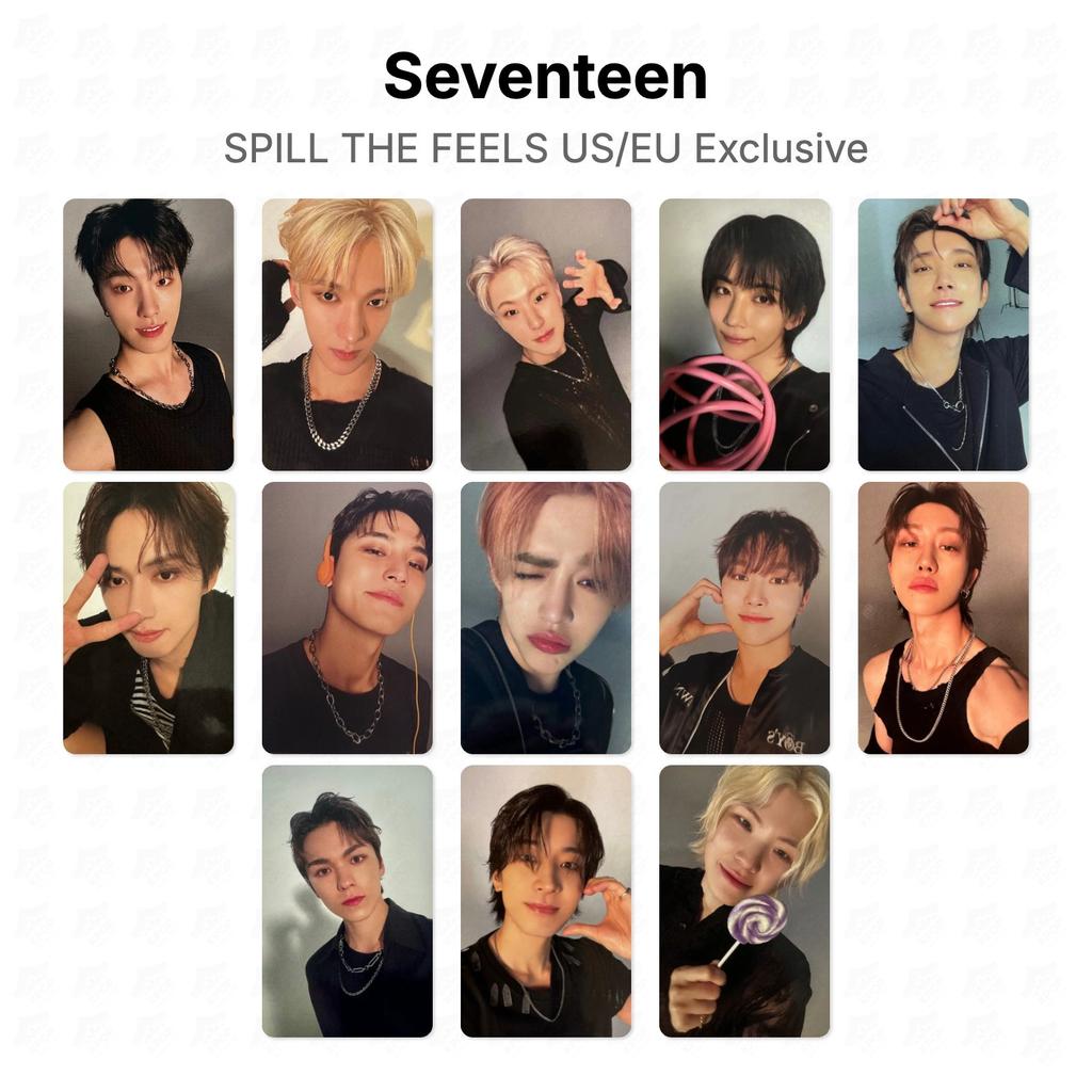 Seventeen SPILL THE FEELS Официальная фотокарточка эксклюзивно для США/ЕС