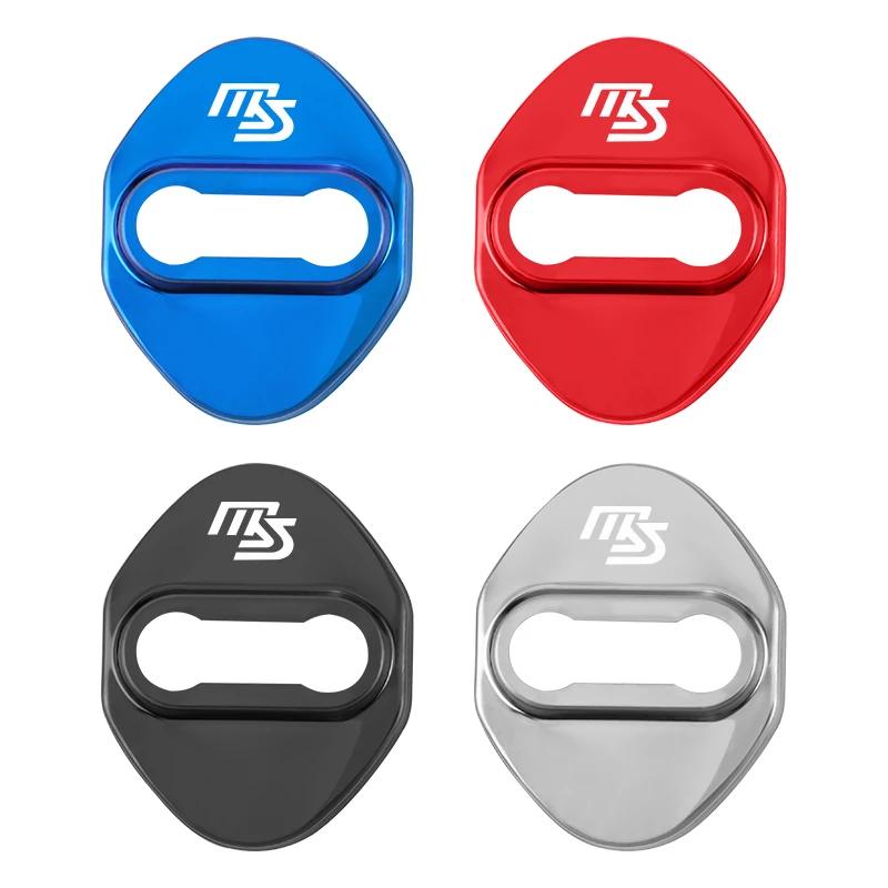 4PCS Metal Car Door Lock Cover Anti-rust Protector for Mazda 3 6 CX5 CX30 CX50 Axela Atenza CX9 CX8 Car Accessories