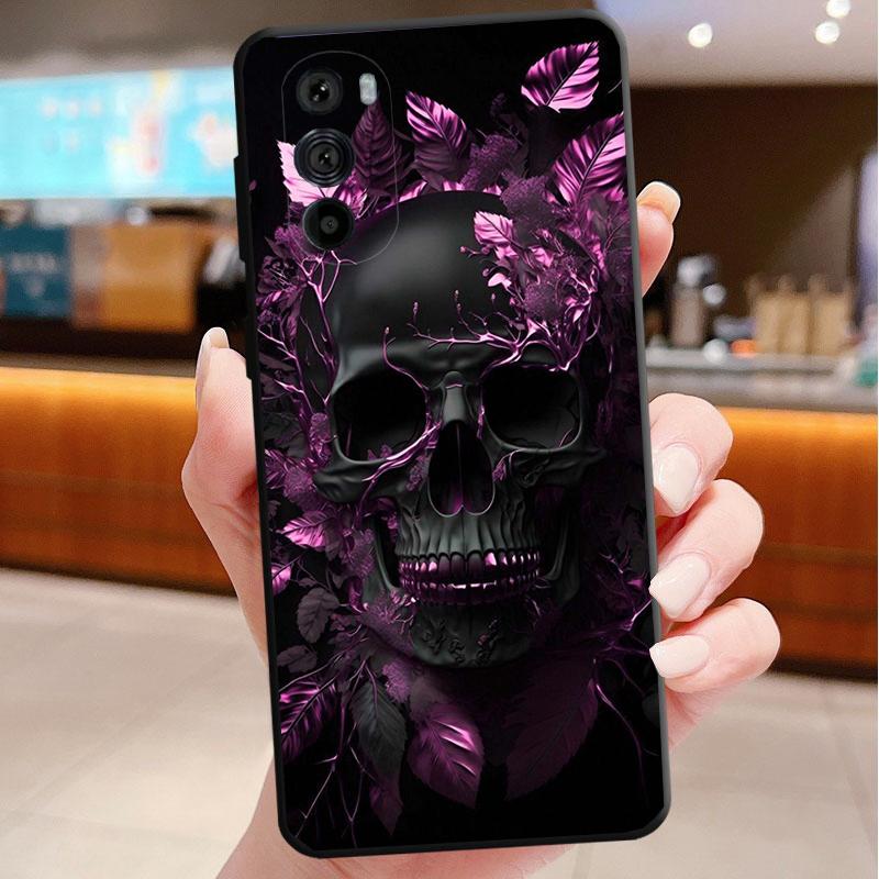 Чехол для телефона Motorola Edge 50 40 Pro 60 50 40 30 Ultra Neo Fusion Moto G Play G Stylus G Power G Skull Art