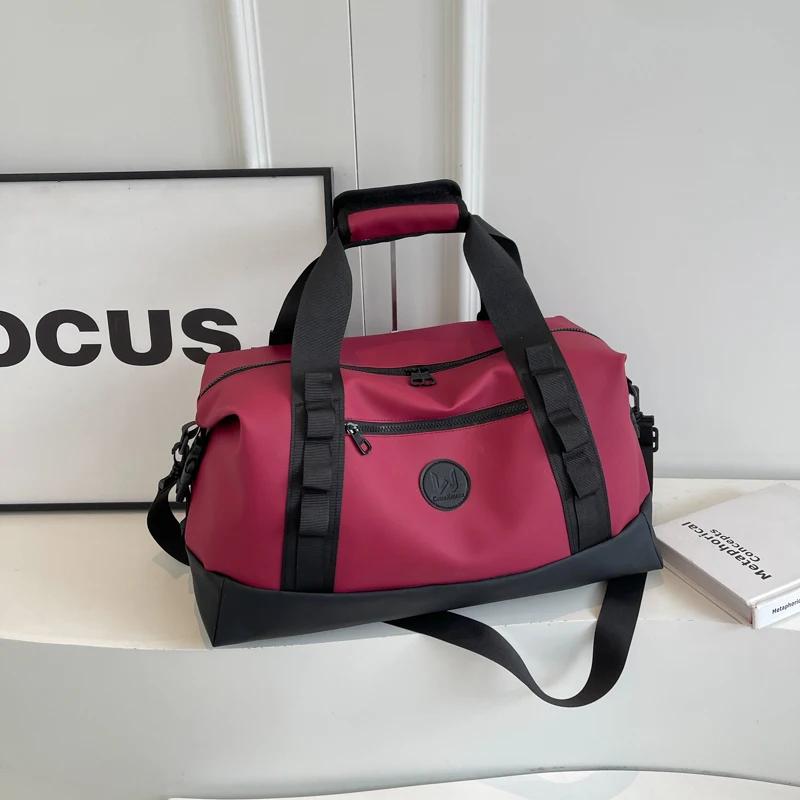 Большая вместительная дорожная сумка, сумка для хранения багажа для деловых поездок, новая модная бизнес-модель, уникальный наплечный карман