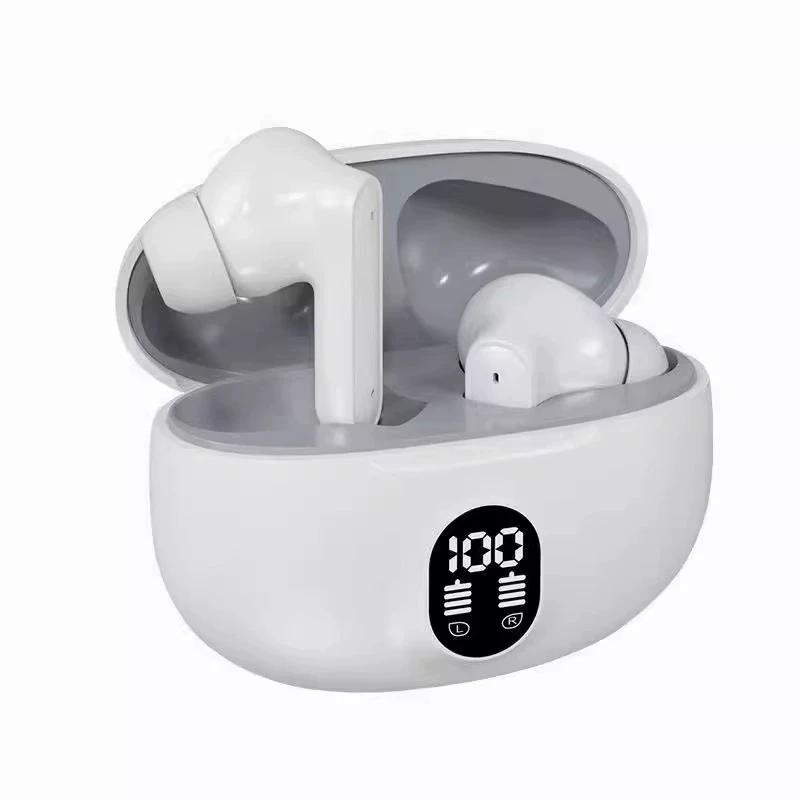 Auriculares inalámbricos Bluetooth TWS con cancelación de ruido y batería de larga duración