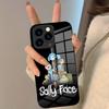 Игровой чехол для телефона S-Sally Face Horror для IPhone 17 Pro Max 16 15 14 Pro Max 13 11 Plus Стеклянная крышка