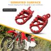 NICECNC For Honda XR650L XR 650L 1993-2025 XR600R 1988-2000 XR650R 2000-2007 Foot Pegs Footrest XR250R CR80R CR80RB CR85R CR85RB