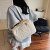 Large Capacity Women Shoulder Bag Korean Style Simple Tote Bag Cute Casual Underarm Bag  Girls