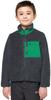 Куртка Jack Wolfskin Ice Curl Jacket Kids Fleecejacke Kinder miscellaneous phantom / green (1609162_6367)