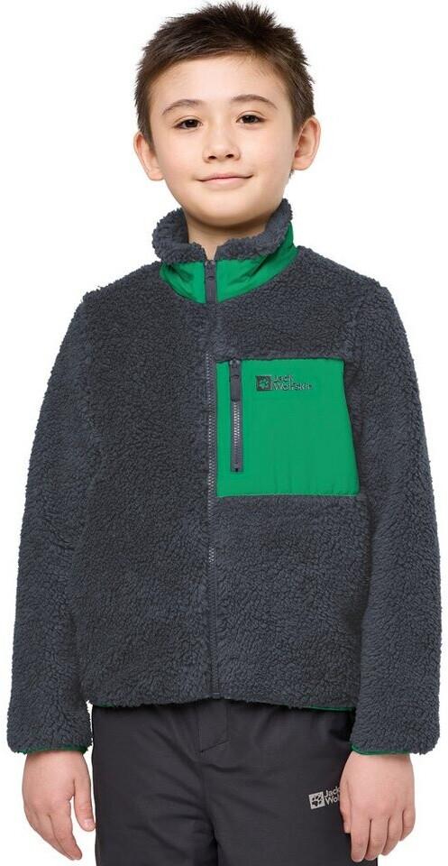 Куртка Jack Wolfskin Ice Curl Jacket Kids Fleecejacke Kinder miscellaneous phantom / green (1609162_6367)