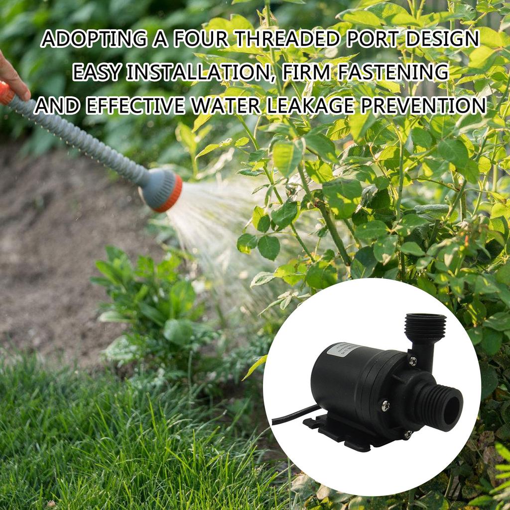 Эффективный бесщеточный водяной насос Тихая работа Погружной водяной насос Низкий уровень шума Погружной насос для циркуляции воды