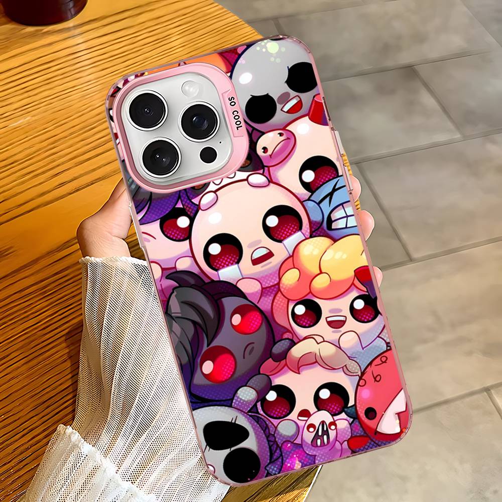 Game The B-Binding O-Of I-Isaac Phone Case For iPhone 17 16 15 14 13 12 11 Pro Max Plus Pro Colorful Shell