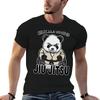 Jiu Jitsu Panda All I Want To Do Is Cute Bear Tshirt Casual Soft Cotton Short Sleeve Tee