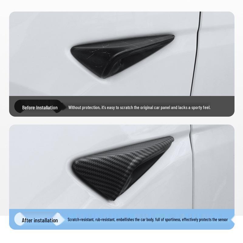 Декоративная крышка боковой камеры на крыле для Tesla Model Y/3