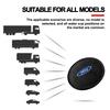 Car Cup Holder Pad Leather Badge Slot Non-slip Coaster Mat Car Styling for Ford Mustang Mk7 Focus 2 3 Mondeo Mk3 F150 Fusion