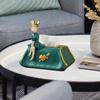 Коробка для салфеток для лица, держатель для салфеток, элегантный диспенсер, чехол из смолы для шкафа на столешнице
