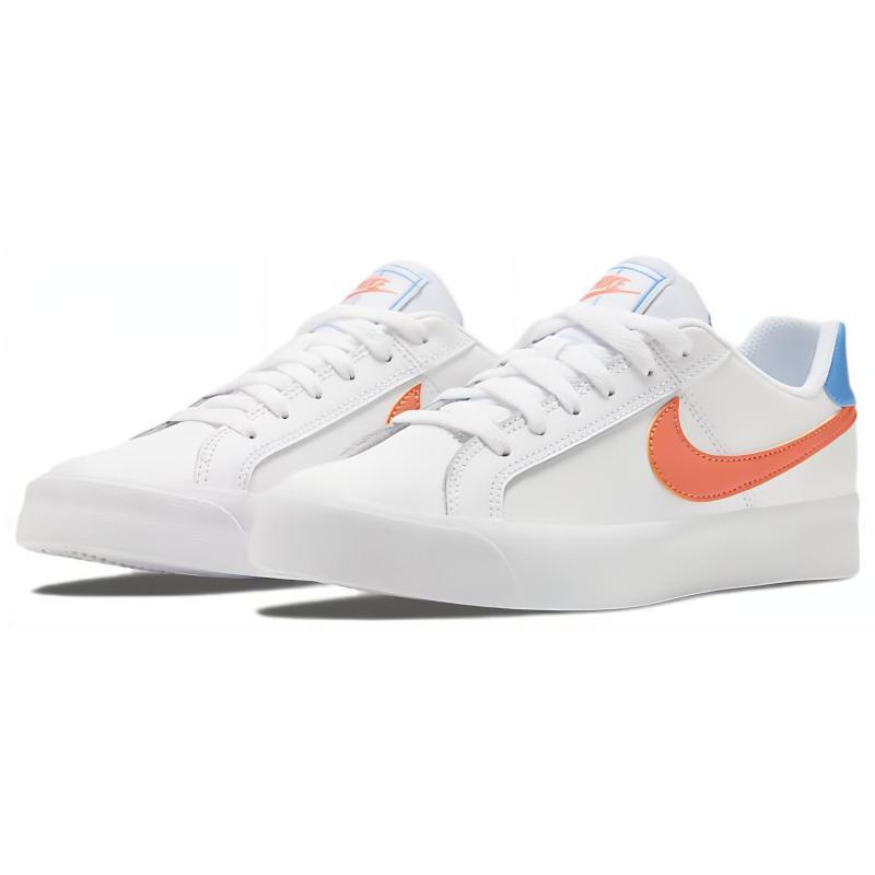 Nike Женские кроссовки Blazer Low 'Белый Оранжевый' Обувь для скейтбординга DN4244-181