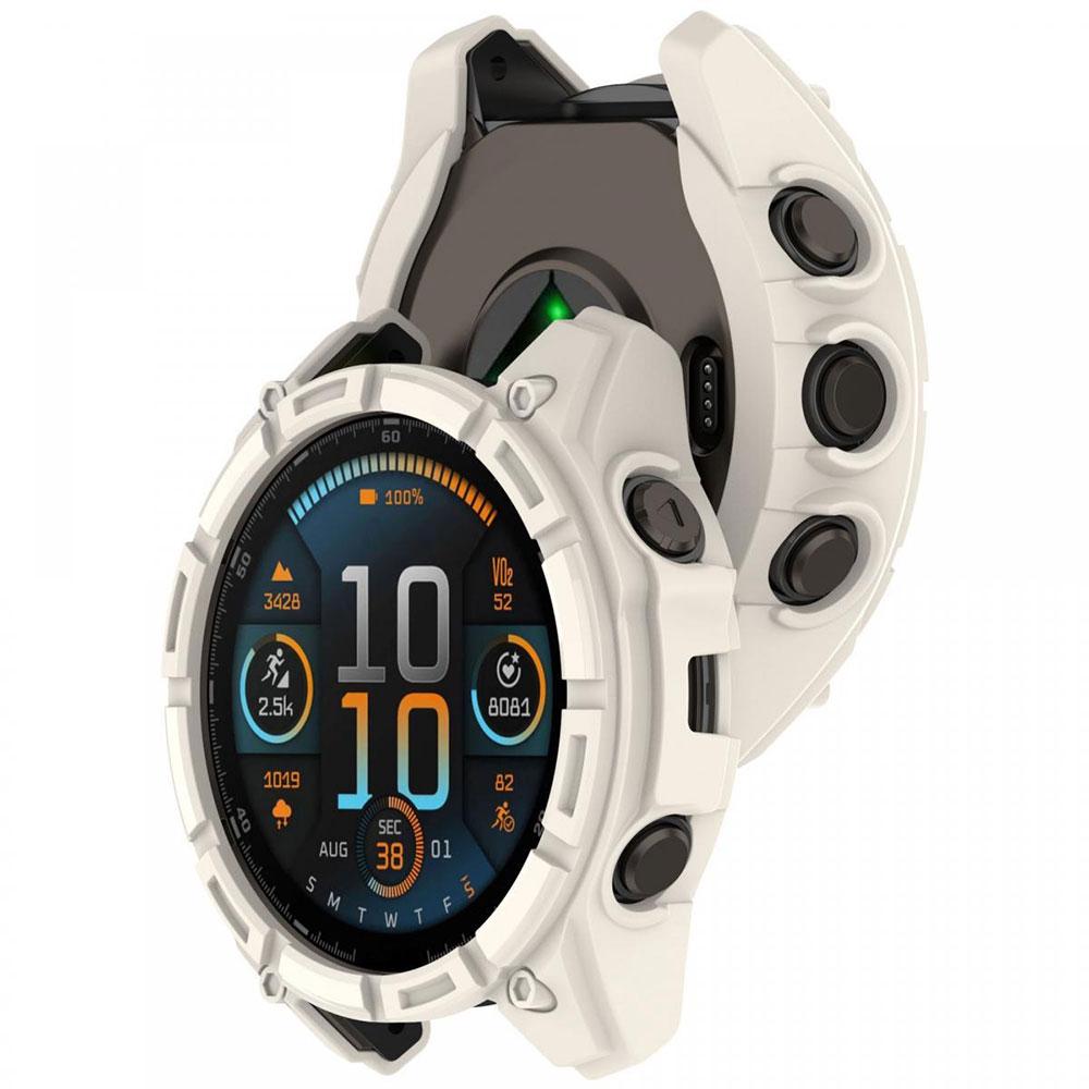 Защитный чехол-крышка для часов Garmin Fenix8 47мм / 51мм Мягкий ТПУ Смарт-часы Ударопрочный Защитный корпус Противоударный