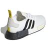 Adidas NMD_R1 Stlt Primeknit 'White Black Bright Yellow' FV2549