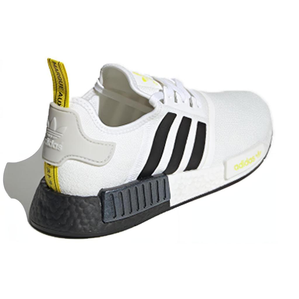 Adidas NMD_R1 Stlt Primeknit 'White Black Bright Yellow' FV2549