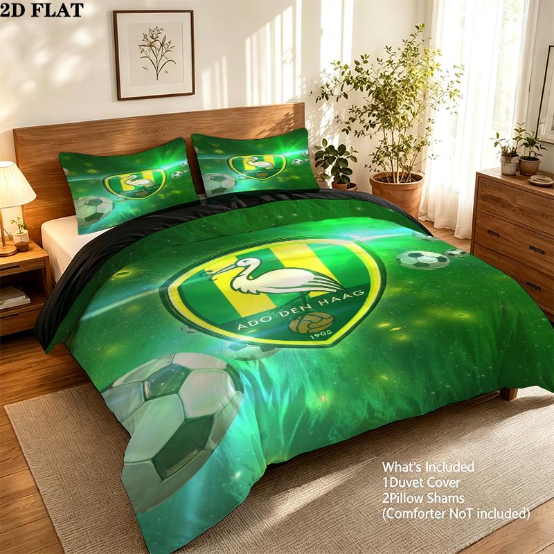 Ado Den Haag Pattern Bedding uilt Set uilt Cover Pillowcase Home Decoration Birthday Gift (1 * duvet cover + 2 * pillowcase without core)