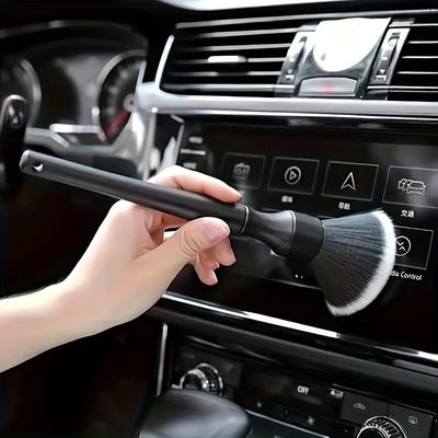 Кисть для детализации салона автомобиля, Щетка для чистки с мягкой щетиной, Щетка для удаления пыли, Инструмент для чистки салона автомобиля