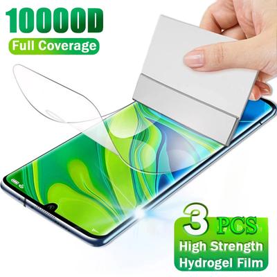 3шт гидрогелевая пленка для Xiaomi Mi 11 Ultra 11 Lite 5g Mi13T Pro Защитная пленка для экрана Mi Note 10 Lite Mi 8 9 10 11 T i Pro Ultra не стекло
