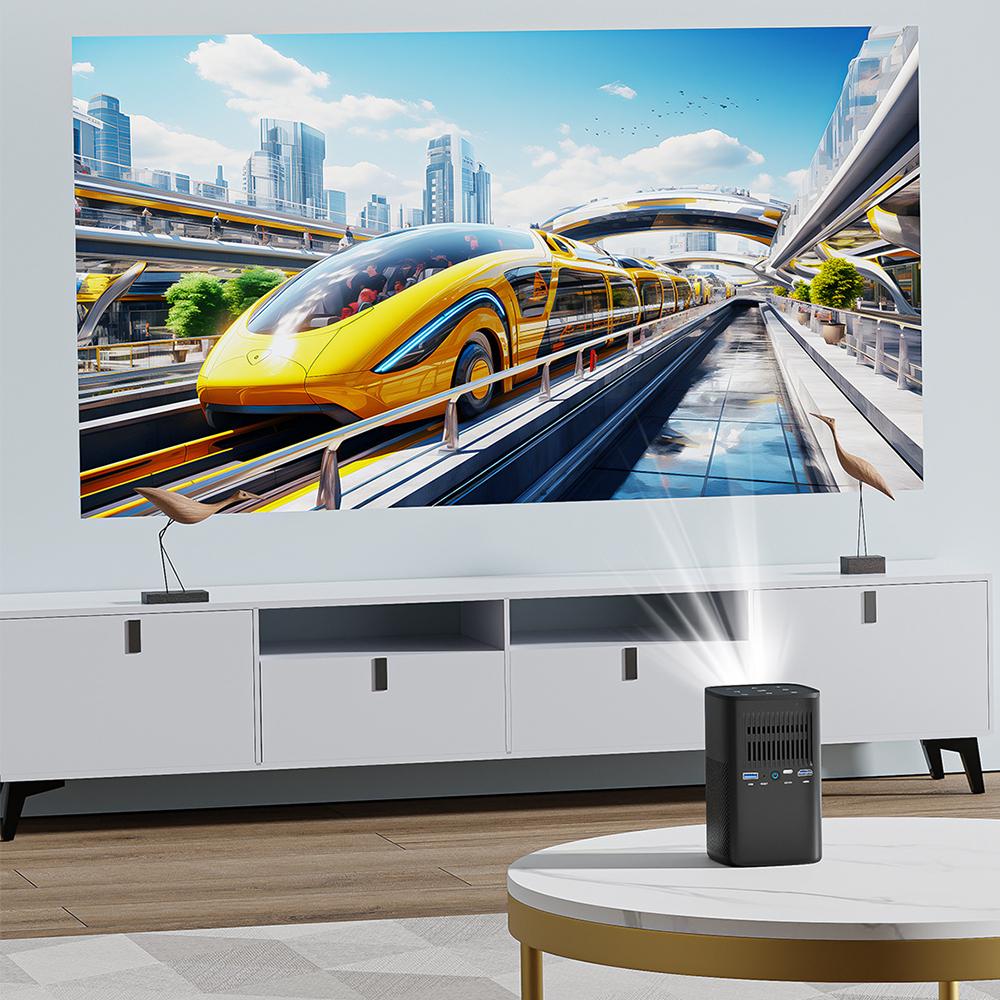 Портативный 3D 4K мини 1080P M1 проектор для домашнего кинотеатра