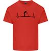 Паддлбординг ЭКГ Паддлборд Пульс Унисекс Легкая Хлопковая Футболка
