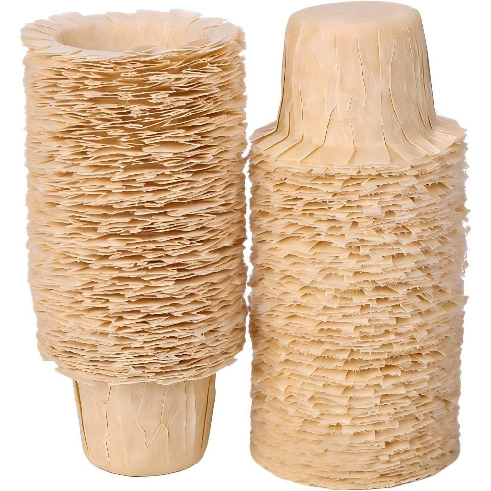 50/100 Pcs Natural Disposable Coffee Paper Filters K Cup Paper Filters  for Most Reusable K Cup Pods