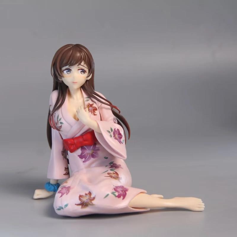 Kanojo Okarishimasu Mizuhara Chizuru Yukata Аниме Фигурка Игрушка ПВХ Фигурка Коллекционная Модель Куклы Игрушки
