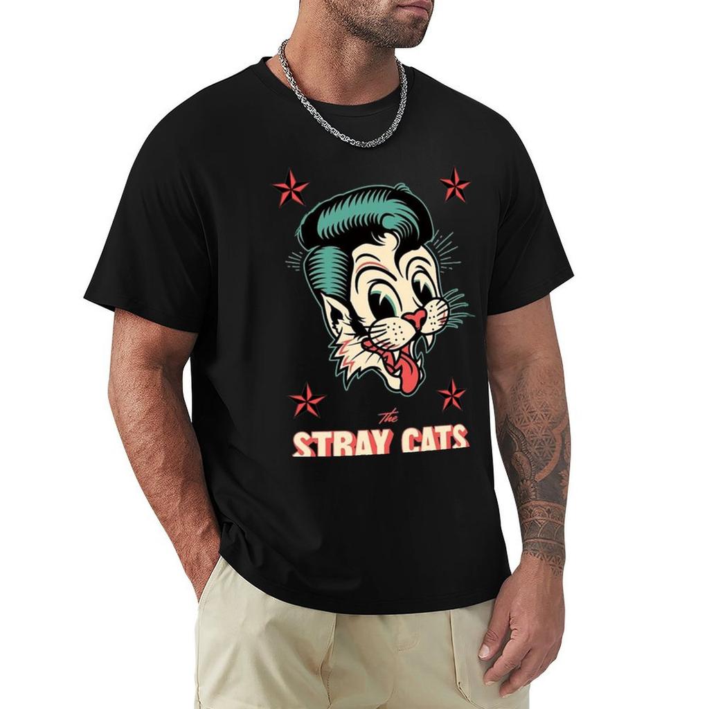 The Stray Cats TShirt UV Sun Protection Tee Shirt