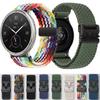 20 мм 22 мм Парашютная пряжка Нейлоновый ремешок для Amazfit Active 2 Квадратный/3/Max Дышащий ремешок для часов Amazfit Balance 2/Bip 6 5