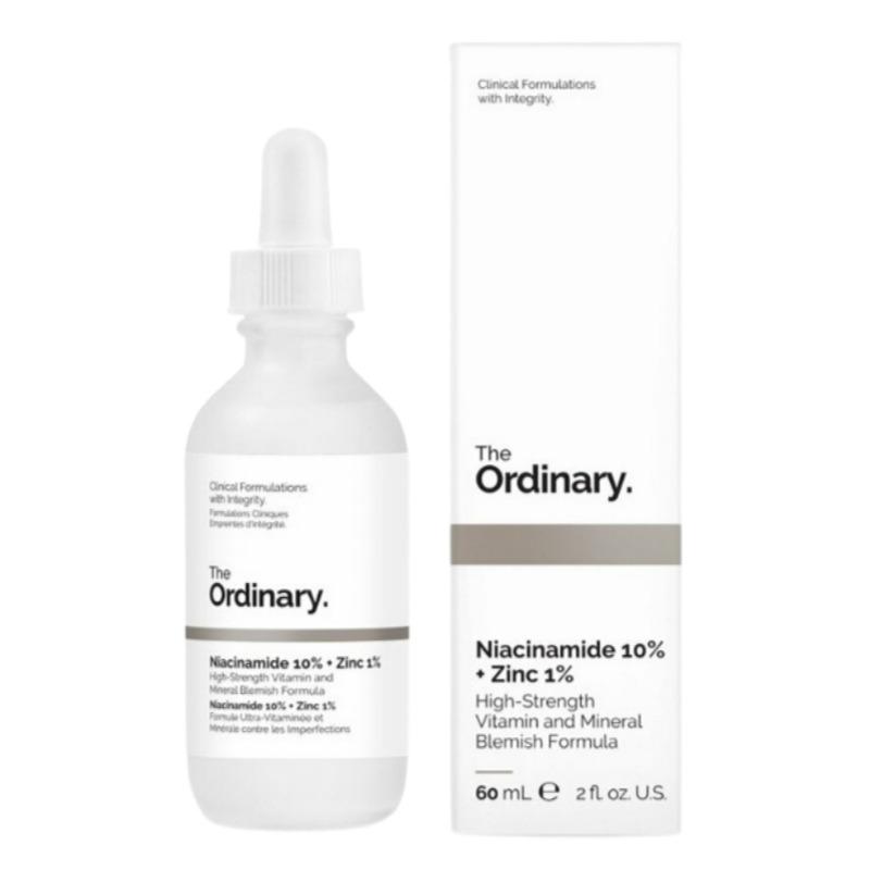 THE ORDINARY Ниацинамид 10% + цинк 1% (30 мл или 60 мл)