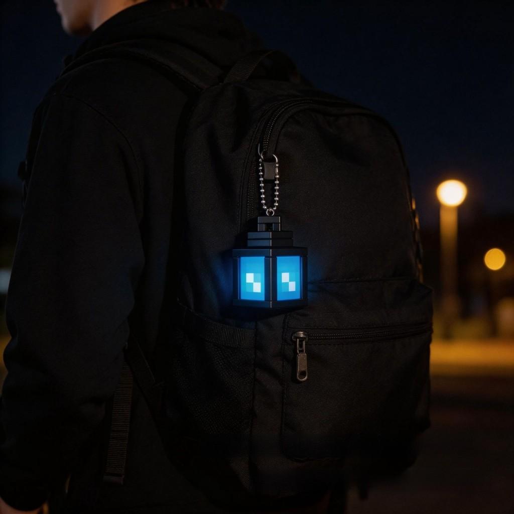 Keychain Light With Abs Material Rechargeable Portable For Fans And Collectors