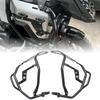 For BMW R1300GS ADV 2025 Carbon Steel Black Motorcycle Engine Upper Guard Bracket Mount Bumper Frame Support Protector Bar
