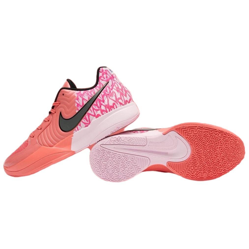 Nike Мужские кроссовки Ja 2 Heart Eyes Унисекс Красный Волшебный-Эмбер Железо-Серый IB5842-800