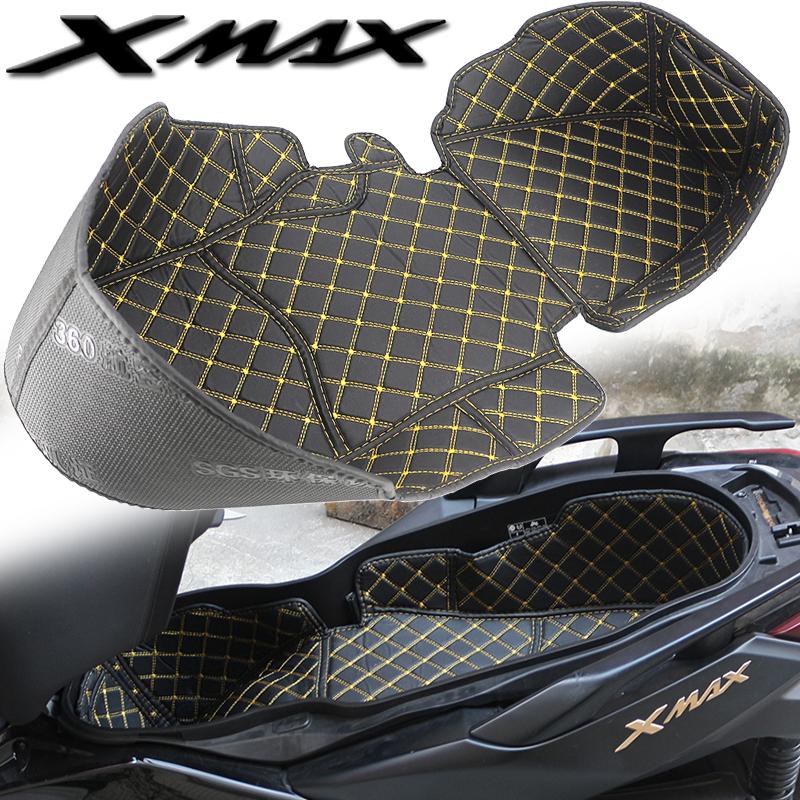 Для Yamaha X-MAX xmax 300 XMAX300 Ящик для хранения мотоцикла кожаный Аксессуары Подкладка багажника Защитное покрытие ковша сиденья