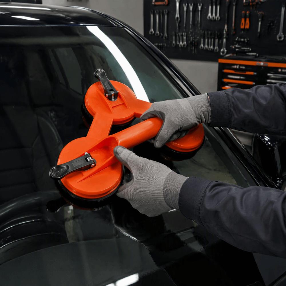 ABS Handle Glass Lifting Suction Cups Vacuum Vacuum Handle Holder Hand Tools Windshield Repair