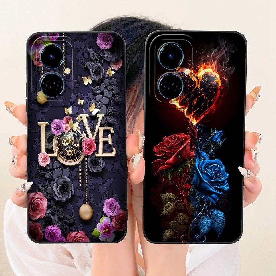 Для Tecno Camon 19 Pro 19 Neo Camon19 CH6i CH6i Чехол для телефона Узор Бант Цветок Бабочка Девичий Задняя крышка Силиконовый Мягкий корпус