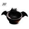 Unique Holiday Gift for Friends Halloween Candy Bowl, Bat Shape Ceramic Serving Dish, Cute Themed Store Window Display Tabletop Decoration Party