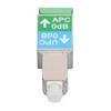 SM 9/125 SC/UPC Папа на SC/APC Мама Адаптер 1200нм - 1600нм Низкие Потери Гибридный Оптический Конвертер Отличная Изоляция