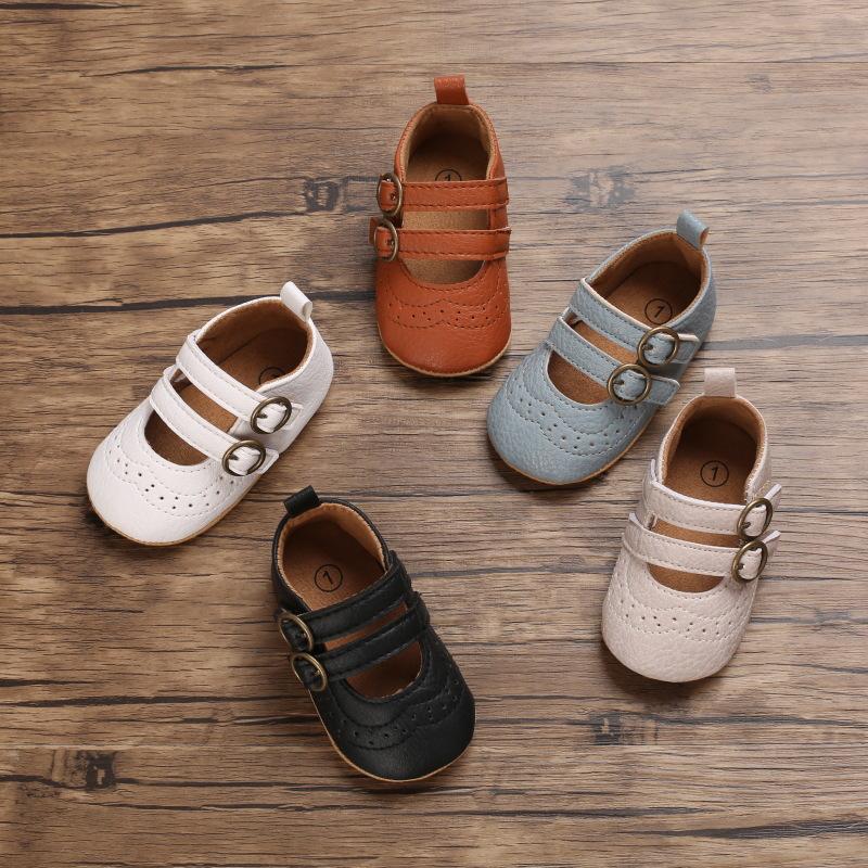 Весенне-осенняя обувь для малышей 0–1 года, детская обувь с мягкой подошвой, весенняя обувь принцессы